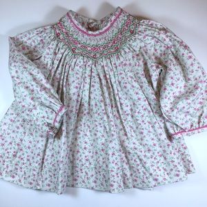 GUC Petit Ami 9M flower long sleeve smock